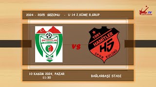 Hamitlerspor amp Ortabağlarspor 10112024 U14 Karşılaşması [upl. by Aicats]