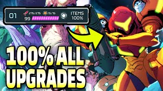 🏆 All Upgrades In Metroid Dread amp Where To Find Them 100 Guide [upl. by Lillie]