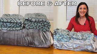 How To Use Vacuum Storage Bags [upl. by Aseral462]