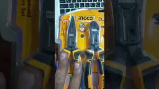 HKCPS5841 INGCO 4PCS COMPOUND ACTION PLIERS SET INGCO housewrench 923200849900 ingcotools [upl. by Aihsenak32]