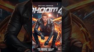 DHOOM 4 Movie Official Poster  Hrithik Roshan dhoom [upl. by Tove432]