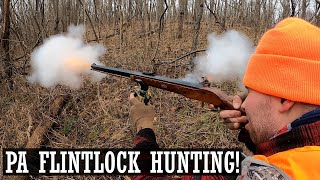 Pennsylvania Flintlock Deer Hunting 2024  Down To The Wire Doe flintlock [upl. by Vincents]