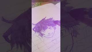 Drawing Bachira and 😈 bluelock anime [upl. by Eladnek]