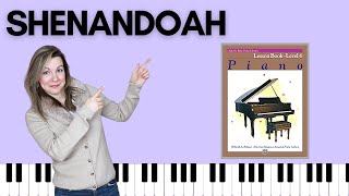 Shenandoah Alfreds Basic Piano  Level 6 Lesson [upl. by Irrahs39]