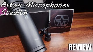 Aston Microphones Stealth Review  an AMAZING streaming mic [upl. by Trammel]