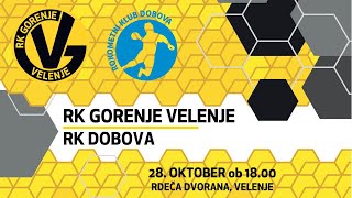 08KROG  1A DRL  MOŠKI 202324 RK GORENJE VELENJE  RK DOBOVA PRENOS [upl. by Notseh]