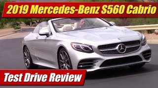 2019 MercedesBenz S560 Cabriolet Test Drive Review [upl. by Owens]