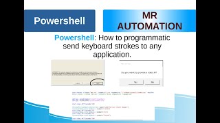 PowerShell  Sendkeys [upl. by Stephenie]