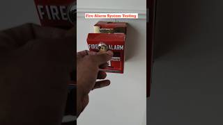 how to test a fire alarm to a pull station  Potter Fire Alarm System [upl. by Morrissey513]