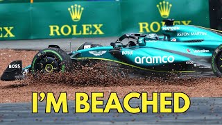 Lance Stroll Crashes but they get increasingly more CRAZY [upl. by Ariik416]