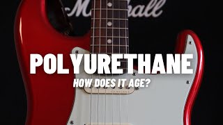 The Aging Process of a PolyurethaneFinish Guitar  20 months of playing [upl. by Chappie]