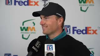 Jordan Spieth Saturday Flash Interview Day 2 2024 WM Phoenix Open © PGA Tour [upl. by Aslam]