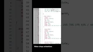 Water drops animations [upl. by Jeminah]