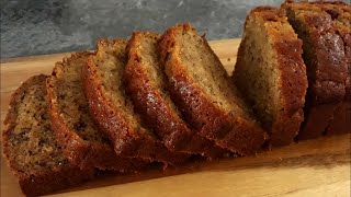 Banana Cake Recipe  How To Make Banana Cake [upl. by Derman]