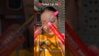 Best Lip Tinted Plumping Oil🌺 liptint lipoil lamel makeup makeupshorts ytshorts shorts yt [upl. by Salangi]