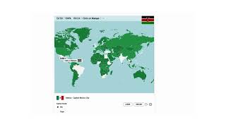 Seterra World 30 Most Populous Countries 31687 Seconds [upl. by Giza]