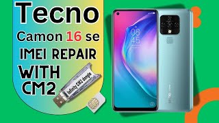 Tecno Camon 16 SE IMEI Repair Done With CM2imeirepair cm2 [upl. by Evey]