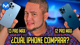 CUAL COMPRAR iPhone 13 Pro Max vs iPhone 12 Pro Max [upl. by Anu379]