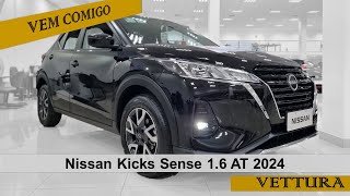 Nissan Kicks Sense 1 6 CVT 2024 VEM COMIGO [upl. by Karmen]