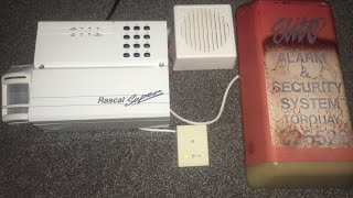 1993 UK Intruder Alarm System Demo  Racal Guardall Rascal Super [upl. by Selma]