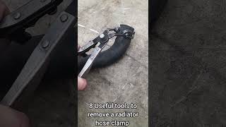 8 USEFUL TOOLS TO REMOVE RADIATOR HOSE SPRING BAND HOSE CLAMP [upl. by Anivlem608]