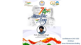 Pondicherry University Celebrates 74th Republic Day [upl. by Stark373]