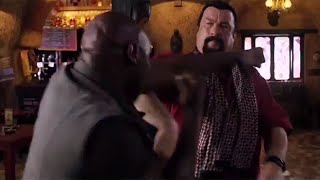 Mike Tyson vs Steven Seagal Fight Scene [upl. by Anoid]