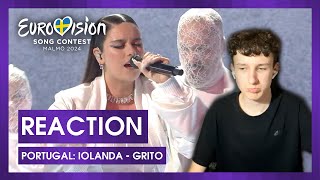 Eurovision 2024 Iolanda  Grito Portugal 🇵🇹 REACTION [upl. by Adalai543]