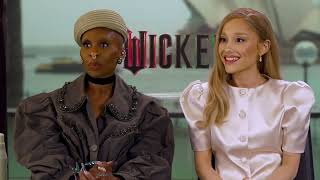 Ariana Grande and Cynthia Erivo on Wicked  Jabbas Movies [upl. by Niatsirt136]