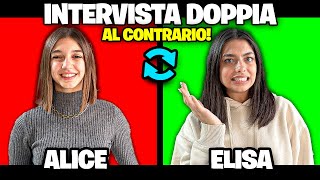 INTERVISTA DOPPIA AL CONTRARIO 😂​ con ELISA CAMPOLUNGHI [upl. by Fablan872]