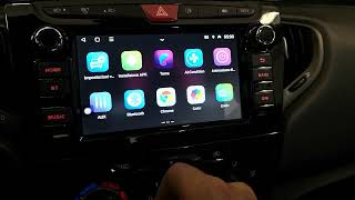 Lancia ypsilon Cartablet autoradio navigatore Carkit [upl. by Colette]