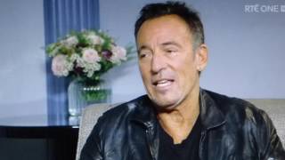 20161104 Bruce Springsteen interview on The Late Late Show [upl. by Euqinommod]