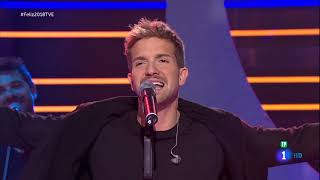 FELIZ 2018 RTVE Pablo Alboran  No vaya a ser [upl. by Ahsaet]