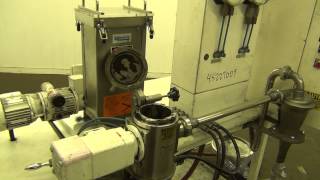 Used Hosokawa Alpine 100AFG Fluidized Bed  stock  45227009 [upl. by Delwyn540]