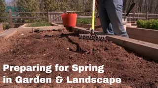 How to Prepare for Spring in the Garden and Landscape [upl. by Sumaes]