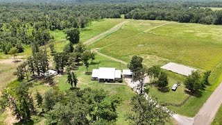 81 Acre Ranch amp Custom Home in Elkhart Texas [upl. by Etnomed]