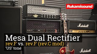 Mesa Dual Rectifier RevF Stock vs Modded US Tone [upl. by Cran32]