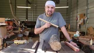 How to Make a Wooden Quena  South American Native American Flute [upl. by Eniroc]