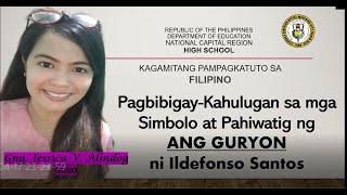 ANG GURYON ni Ildefonso Santos  Pagsusuri [upl. by Asertal]