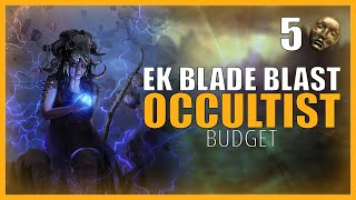 Path of Exile 325  EK Blade Blast Occultist Build  5 Div Budget  Proof of Concept [upl. by Zetnom216]