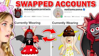 Swapping Roblox Accounts With Moody For 24 Hours [upl. by Kendra]