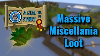 A GIM Story  Ep 79  Massive Miscellania Loot [upl. by Neerhtak]