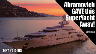 Who did Abramovich GIVE this 300 million SuperYacht to and why [upl. by Trilbi]