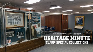 Clark Special Collections  Heritage Minute with Steve Simon 77 [upl. by Ennairol410]