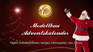 Modellbau Adventskalender Türchen 10 [upl. by Noirred]