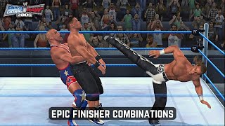 BEST Finisher Combinations of WWE Smackdown VS Raw 2006 [upl. by Hollander]