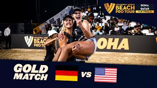 MüllerTillmann vs NussKloth  Final Highlights  Doha Finals 2023 BeachProTour [upl. by Arndt]