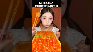 mukbang Chinese part 11 mukbangindonesiafood mukbang mukbangternikmat [upl. by Aeneg]