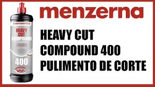 Menzerna Heavy Cut Compound 400  Pulimento de corte Subtítulos en Español [upl. by Codie]