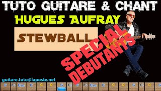 Tuto Guitare Chant Hugues Aufray Stewball débutants [upl. by Atse]